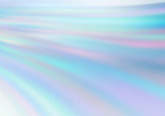 Light BLUE vector template with bubble shapes. Shining illustration, which consist of blurred lines, circles. Brand new design for your ads, poster, banner.