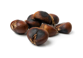 Grilled Sweet Chestnuts, Healthy Autumn and Christmas Food