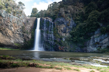 Spring day, Hunua Falls, near Auckland, New Zealand