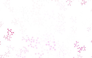 Light Pink vector texture with artificial intelligence concept.
