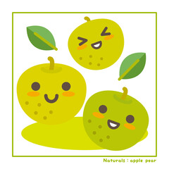 なちゅらるズ　梨果実（緑）で収穫のご案内