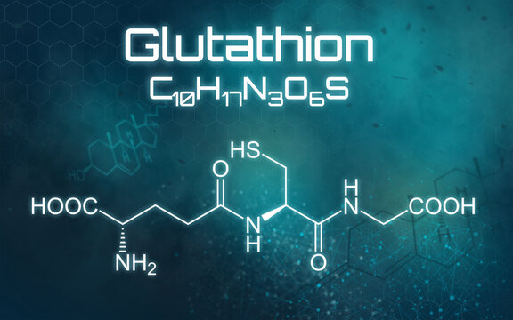 Chemische Formel von Glutathion