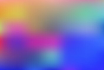 Light Blue, Yellow vector colorful blur background.