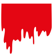 red blood, vector ilustration.