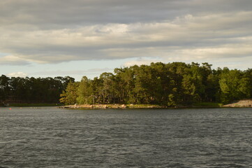 The stunning islands and ocean in the Stockholm Archipelago (Skärgård) in Sweden