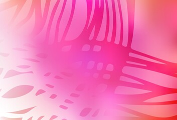 Light Pink vector abstract blurred background.