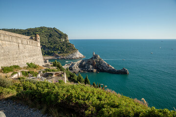 Chiesa di San Pietro, San Peter Church, Portovenere, La Seezia, Liguria, Italy