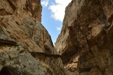 The scary hiking path El Caminito Del Rey and the stunning town of Ronda in Spain