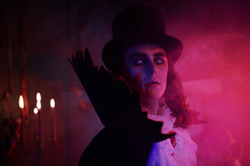 dracula with top hat