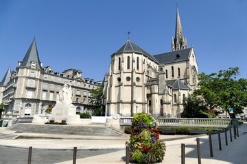 Le square Saint-Martin à Pau