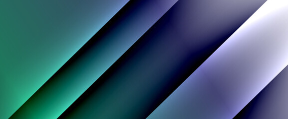 Fluid gradients with dynamic diagonal lines abstract background. Bright colors with dynamic light and shadow effects. Vector wallpaper or poster
