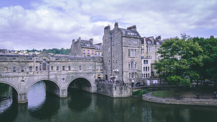 Landscape of the historic Bath