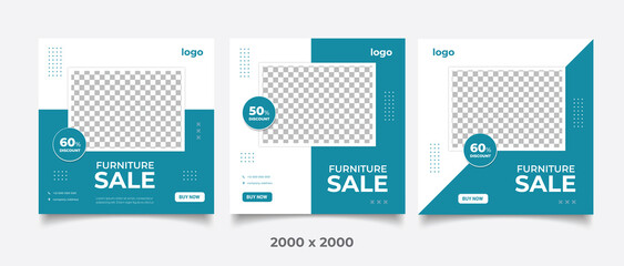 furniture sale concept banner template design. Discount abstract promotion layout poster. Super sale vector illustration. 