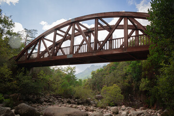 Saint Miguel bridge, in Peneda Gerês national park.