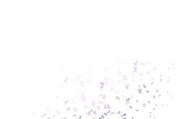 Light Pink, Yellow vector doodle layout with branches.