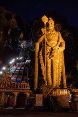 The hindu temple - Batu Caves at Kuala Lumpur Malasia