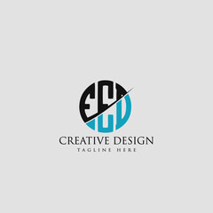 FFD Letter Logo Design Cross Monogram Icon.
