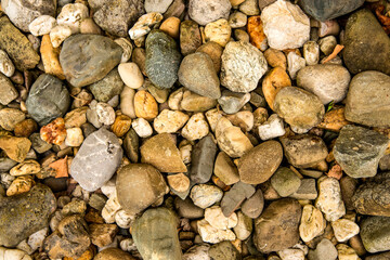 pebble stones, closeup full framed