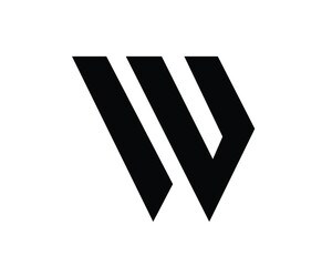 w , a and k logo designs and logo letters