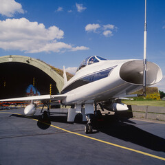 The first USAF fighter capable of supersonic speed in level flight