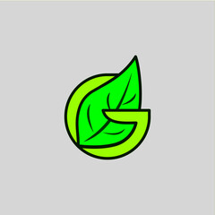 Letter G icon logo vector design