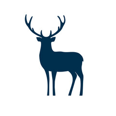 Deer vector illustration.