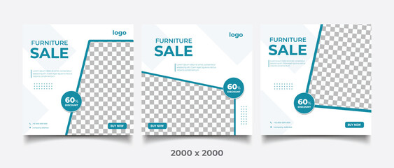 furniture sale concept banner template design. Discount abstract promotion layout poster. Super sale vector illustration. 