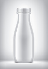 Plastic Bottle on background. 