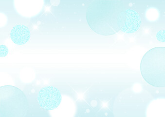 白い透明な水玉模様と曲線 宇宙のイメージ 背景素材 ピンクと青の背景色 横型 Abstract Poster Abstra Yx2k