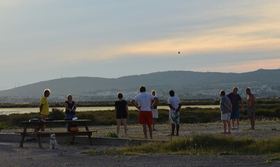 Boules match