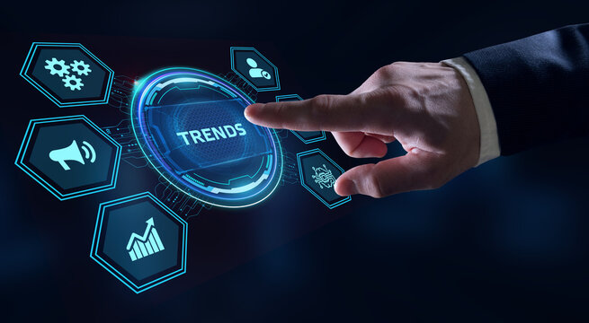 Business, Technology, Internet and network concept. Recent and latest trend.