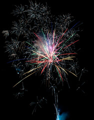 fireworks in the sky