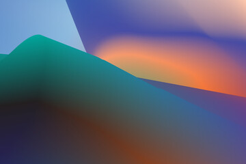 Abstract Blue, gradient background design