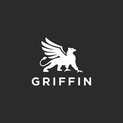 abstract griffin logo. griffin icon