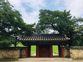 traditional korean-style house