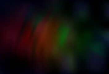 Dark Green, Red vector glossy abstract backdrop.