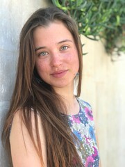 portrait of a young woman