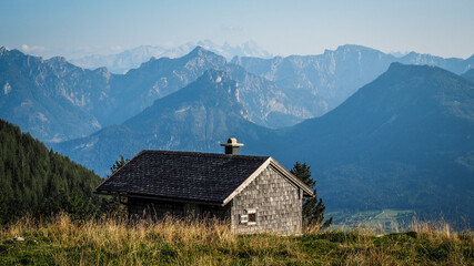 Fototapeta na wymiar Salzkammergut is an Austrian region of lakes and Alpine ranges near Salzburg.