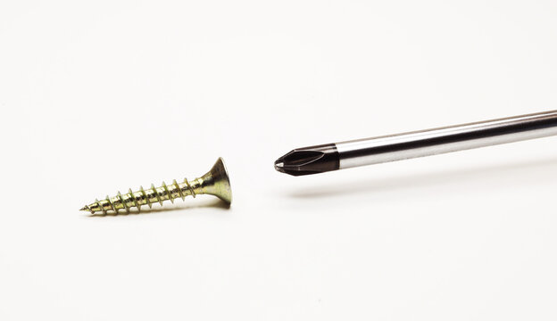 philips screwdriver and self-tapping screw