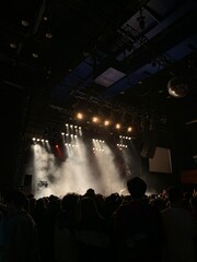 people in concert hall