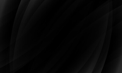 Fototapeta premium Abstract wave gray black dark gradient geometric background.Curved lines graphic design.