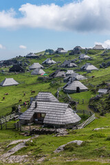Shepherd's village in Velika Planina, Slovenia