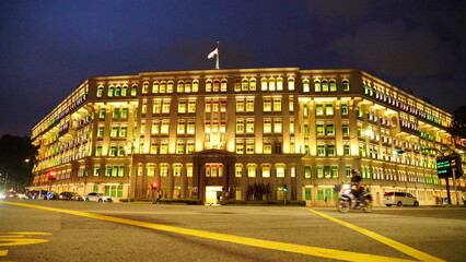 Naklejka premium Old Police HQ in Singapore