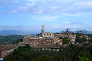 Fototapeta na wymiar City of Perugia Italy