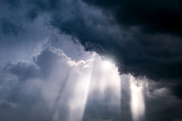 Cloudscape with a Light