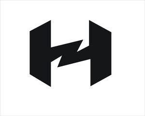 creative initial h logo letter designs