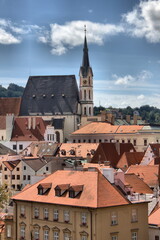 Obraz premium Cesky Krumlov, Czech Republic