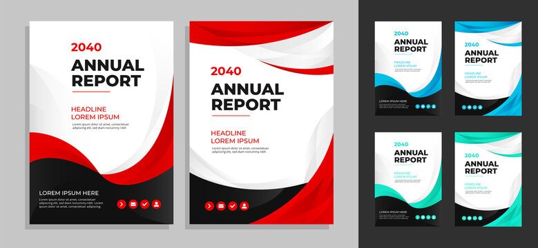 Corporate abstract Annual Report set, Brochure cover, Folder cover, Magazine, Poster, flyer, business proposal cover, portfolio cover, A4 template presentation, vector