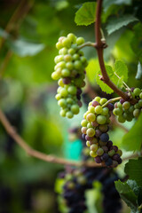 grapes on vine © Paloma Ayala