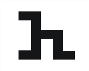 creative initial h logo letter designs